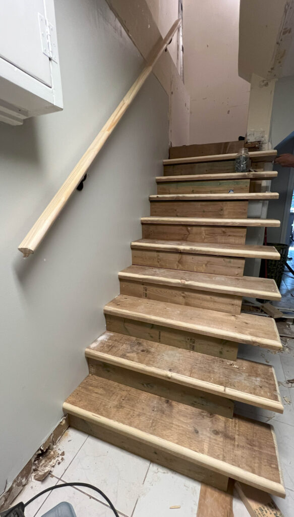 New Basement Steps